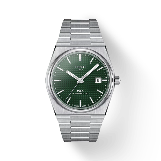 Tissot Prx - Plateado & Verde